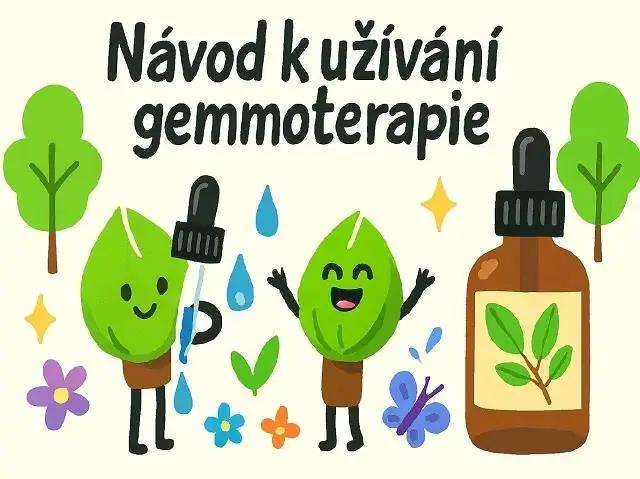 Gemmoterapie – návod k užívání